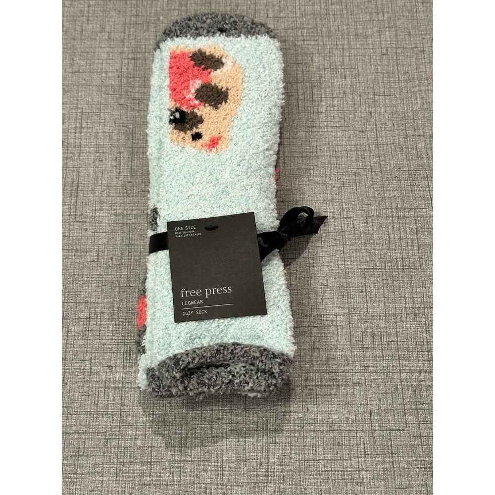 Free Press cozy socks, two pack.  New